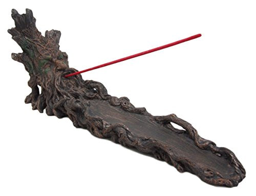 ebros gift Ebros Ancient Greenman Spirit Incense Burner Holder Aroma Scent Figurine 10.5"H