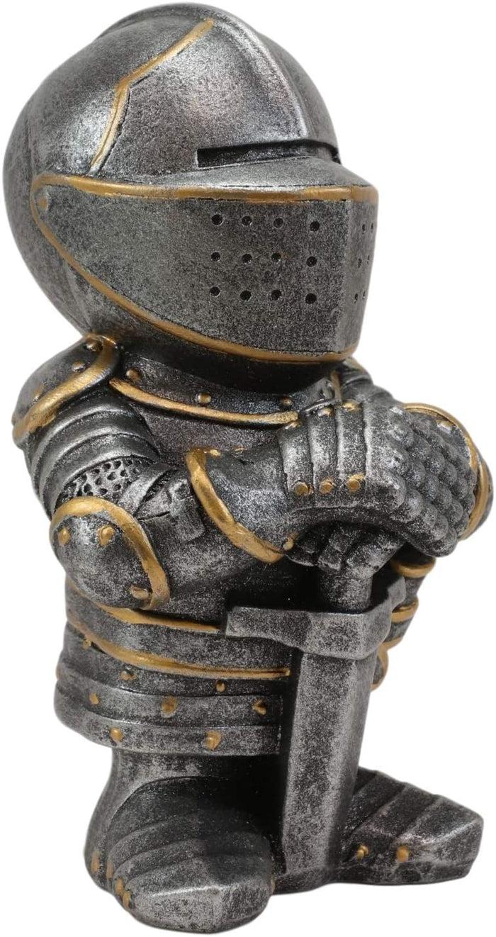 Ebros Gift Ebros Anime Chibi Medieval Knight Of The Cross Templar Crusader Figurine 4.5" H