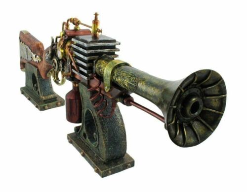 Ebros Gift Ebros Annialator MK II Steampunk Rifle Figurine 29" Long Gas Chamber Ionizer Figurine