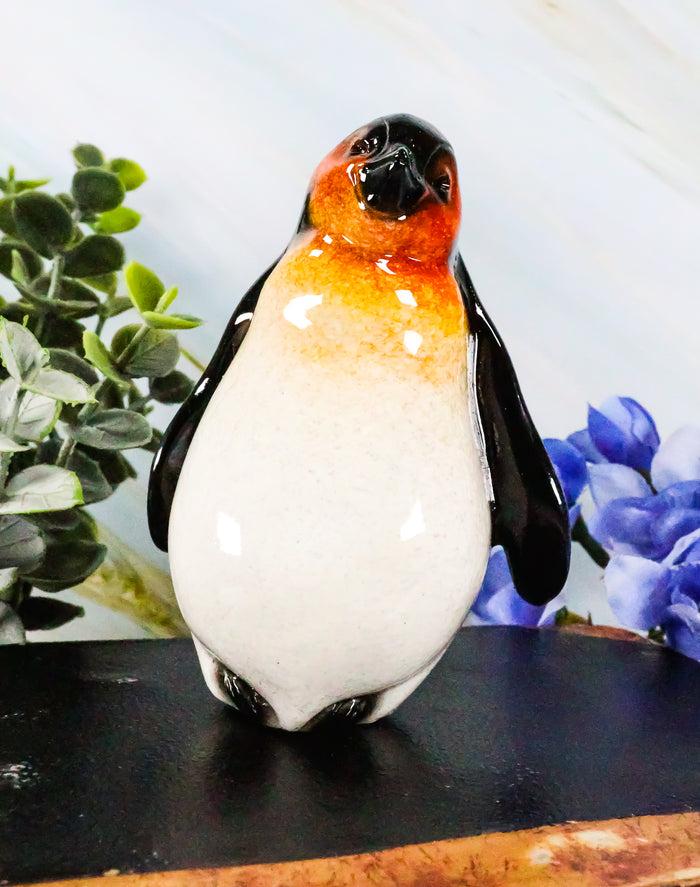 ebros gift Ebros Antarctica Ice Habitat Cute Emperor Penguin Chick Dancing Mini Figurine