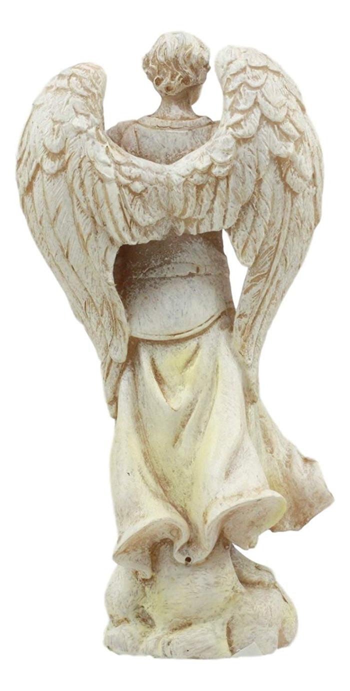 Ebros Gift Ebros Archangel Holy Saint Barachiel Statue 5"Tall Provision And Blessings Of God