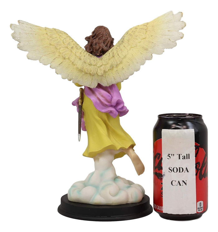 Ebros Gift Ebros Archangel Saint Jofiel Jophiel Statue 10" H Figurine With Brass Name Plate
