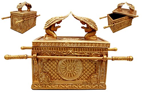 Ebros Gift Ebros Ark Of The Covenant With Cherubim Angels Decorative Box 9.5"L (1:5 Scale)