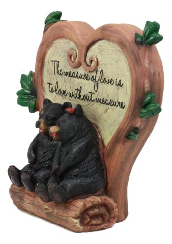 Ebros Gift Ebros Bear Couple Under Heart Shaped Willow Tree Figurine Love Without Measure
