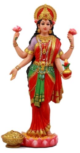Ebros Gift Ebros Beautiful Lakshmi Statue Deity Of Beauty Hindu Goddess Of Wealth Prosperity