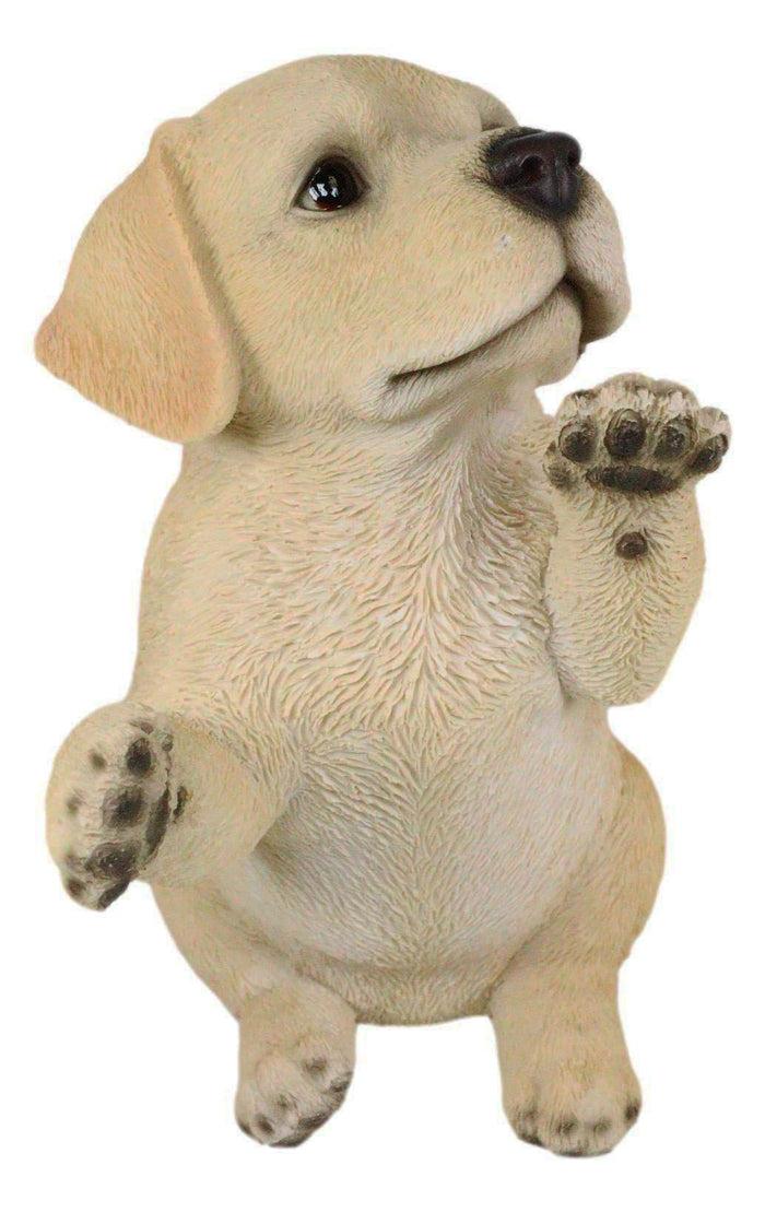Ebros Gift Ebros Begging Adorable Fawn Labrador Retriever Puppy Dog Pet Pal Pooch Figurine 6"H