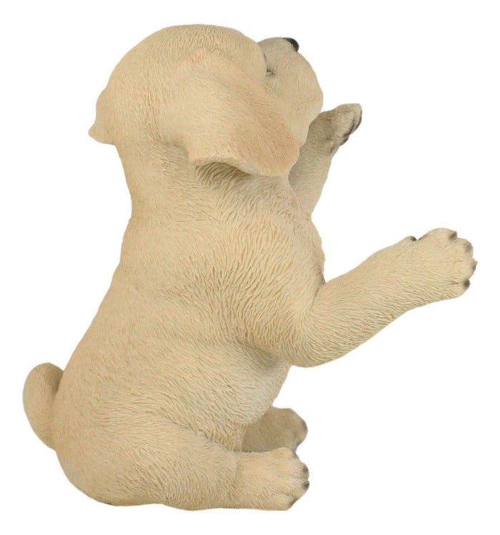 Ebros Gift Ebros Begging Adorable Fawn Labrador Retriever Puppy Dog Pet Pal Pooch Figurine 6"H