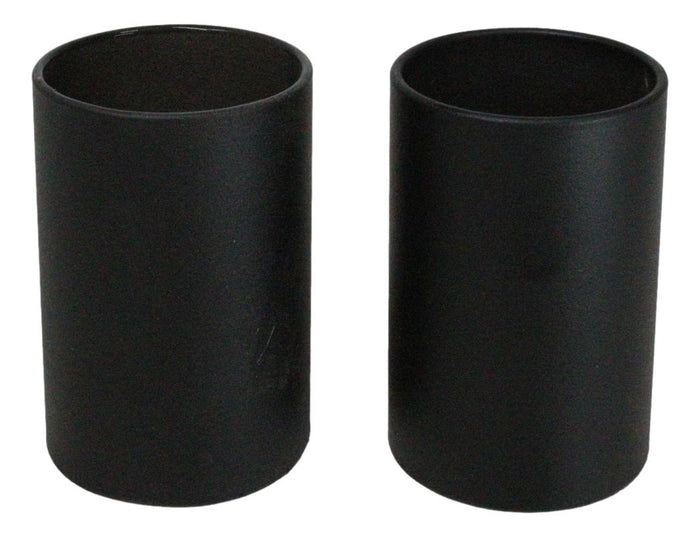 ebros gift Ebros Black Glass Cylinder Replacement For Oil Warmer Heating Bulbs PACK OF 2