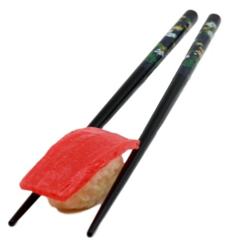 Ebros Gift Ebros Black Lacquered Japanese Sakura & Floral Blossoms Set Of 5 Chopsticks Set Asian
