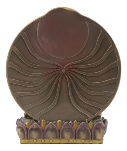 Ebros Gift Ebros Bodhisattva Bhaisajyaguru Medicine Buddha Meditating On Lotus Throne 6"H