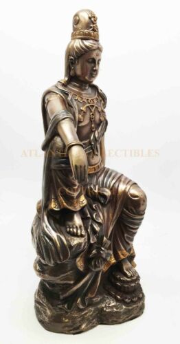 Ebros Gift Ebros Bodhisattva Goddess Water And Moon Kuan Yin Guanyin Statue Sculpture