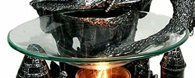ebros gift Ebros Brand Set of 2 Saucer Glash Dish Replacement Part for Electric Oil Warmers