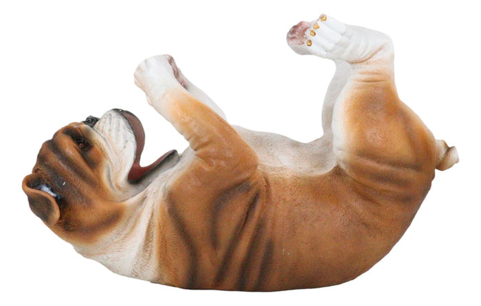 Ebros Gift Ebros British Bulldog Canine Dog 10.25" Long Wine Bottle Holder Caddy