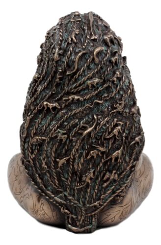 Ebros Gift Ebros Bronze Millennial Gaia Earth Mother Goddess Te Fiti Statue 7"H Oberon Zell