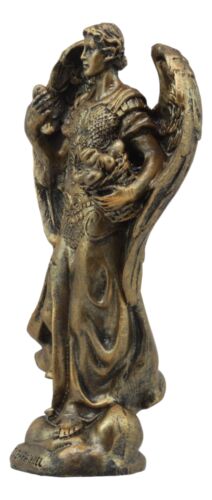 Ebros Gift Ebros Bronzed Archangel Saint Barachiel Statue Blessings Of God 5"H Figurine