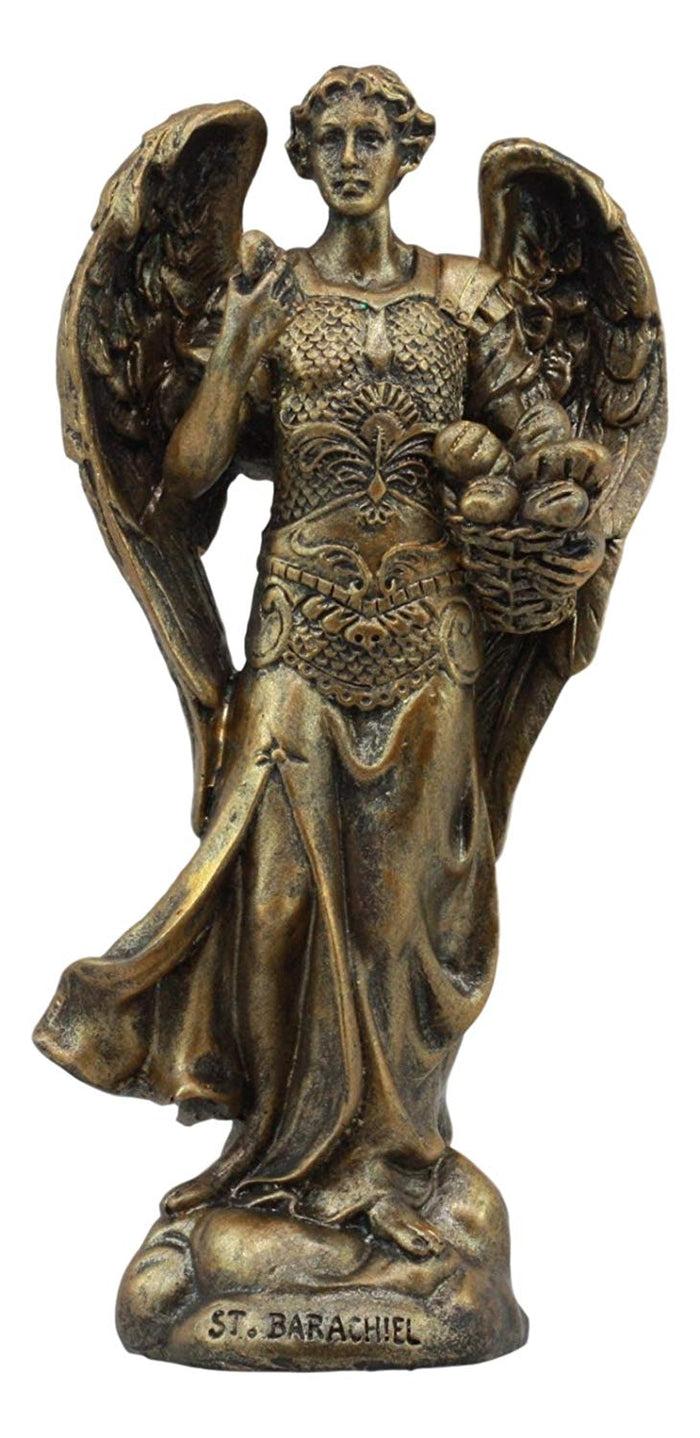 Ebros Gift Ebros Bronzed Byzantine Orthodox Catholic Church Seven Archangels Statue Set 4.75"Tall