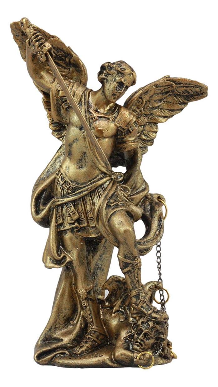 Ebros Gift Ebros Bronzed Greek Christian Church Archangel Of The Angelic Council Statue 5"H