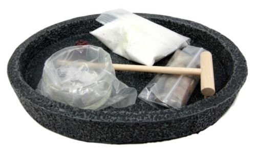 Ebros Gift Ebros Buddha Zen Garden Set Lotus Incense And Candle Holder Figurine Wu Xin Meditation