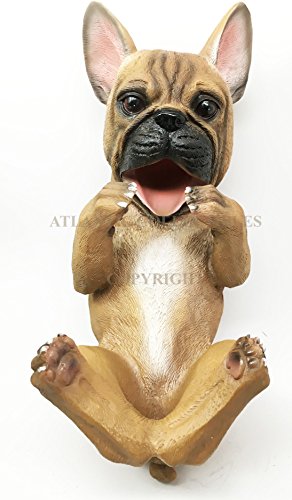 Ebros Gift Ebros Canine Pedigree French Bulldog Frenchies Wine Oil Bottle Holder Figurine Kitchen Decor