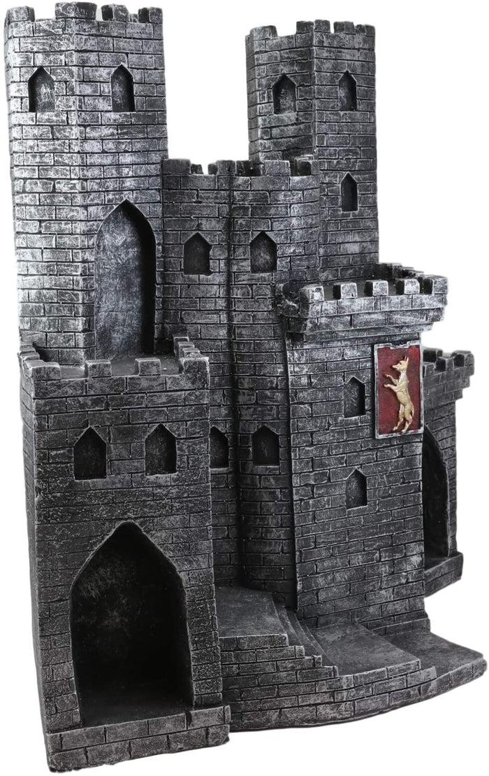 Ebros Gift Ebros Castle Fortress Display Stand Figure For Miniature Knights (Display Only)