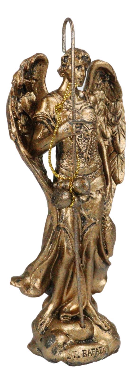 Ebros Gift Ebros Catholic Archangel Saint Raphael Statue 5"Tall Sacrament Of Pennance And Healing