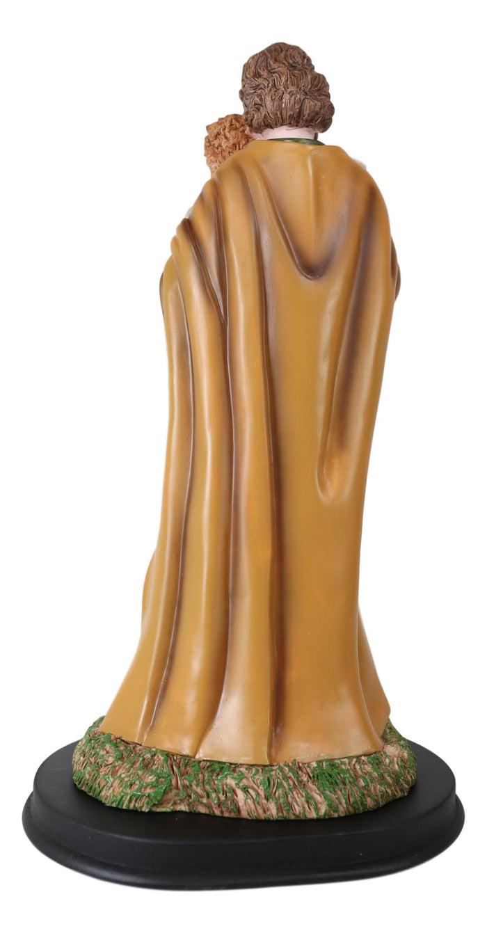 Ebros Gift Ebros Catholic Divinity Saint Joseph Carrying Baby Jesus Figurine 12" Tall Sculpture