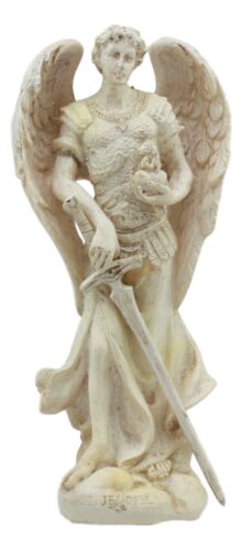 Ebros Gift Ebros Catholic Saint Jegudiel Jehudiel Archangel Statue 5"H Laudation Reward Of God