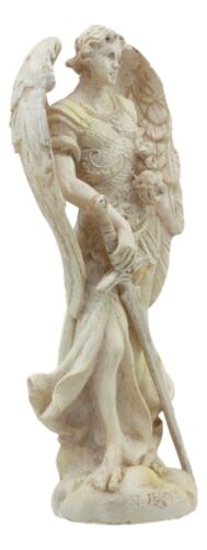 Ebros Gift Ebros Catholic Saint Jegudiel Jehudiel Archangel Statue 5"H Laudation Reward Of God