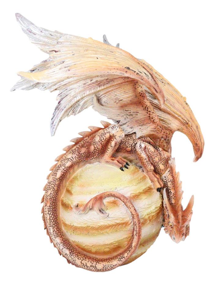 Ebros Gift Ebros Celestial Solar Galaxy Planet Jupiter Terrestrial Guardian Dragon Figurine Decor