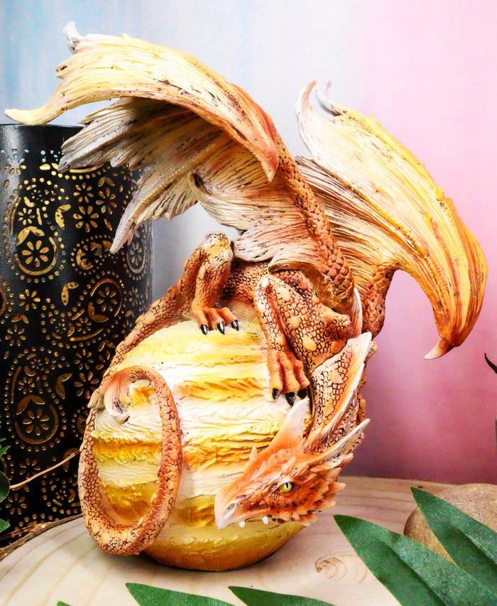 ebros gift Ebros Celestial Solar Galaxy Planet Jupiter Terrestrial Guardian Dragon Figurine Decor