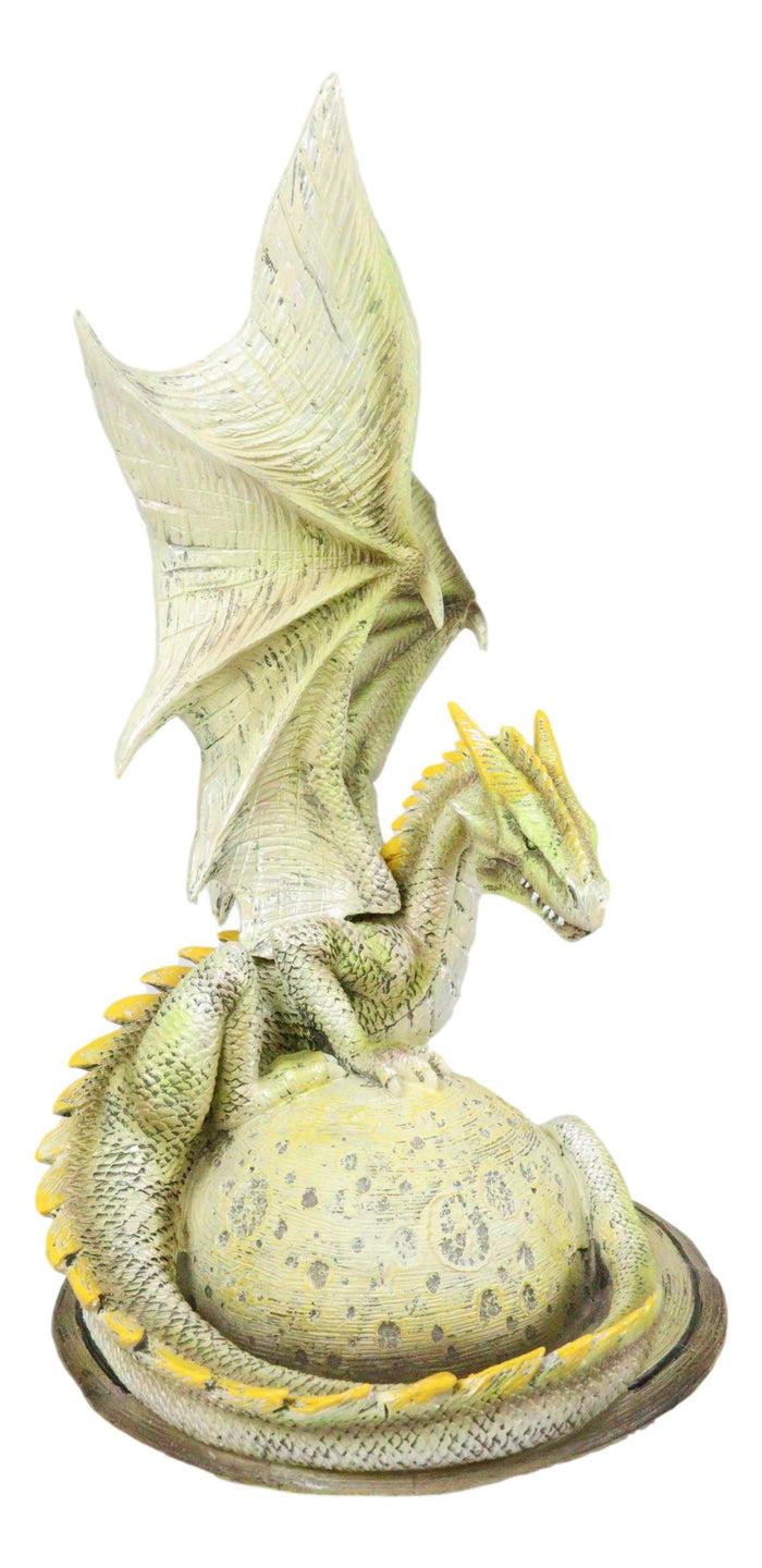 Ebros Gift Ebros Celestial Solar Galaxy Planet Saturn Terrestrial Guardian Dragon Figurine Decor