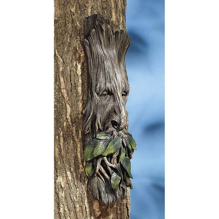 Ebros Gift Ebros Celtic Greenman Enigma Face Wall Hanging Sculpture Decor 15" High