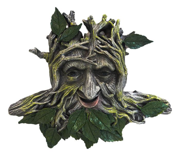 Ebros Gift Ebros Celtic Greenman See Hear Speak No Evil Sculpture Wall Plaques Set Of 3
