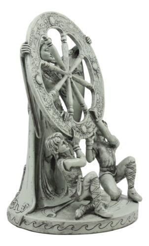 Ebros Gift Ebros Celtic Moon Goddess Arianrhod Statue 11"H Cosmic Wheel Of The Year & Fate