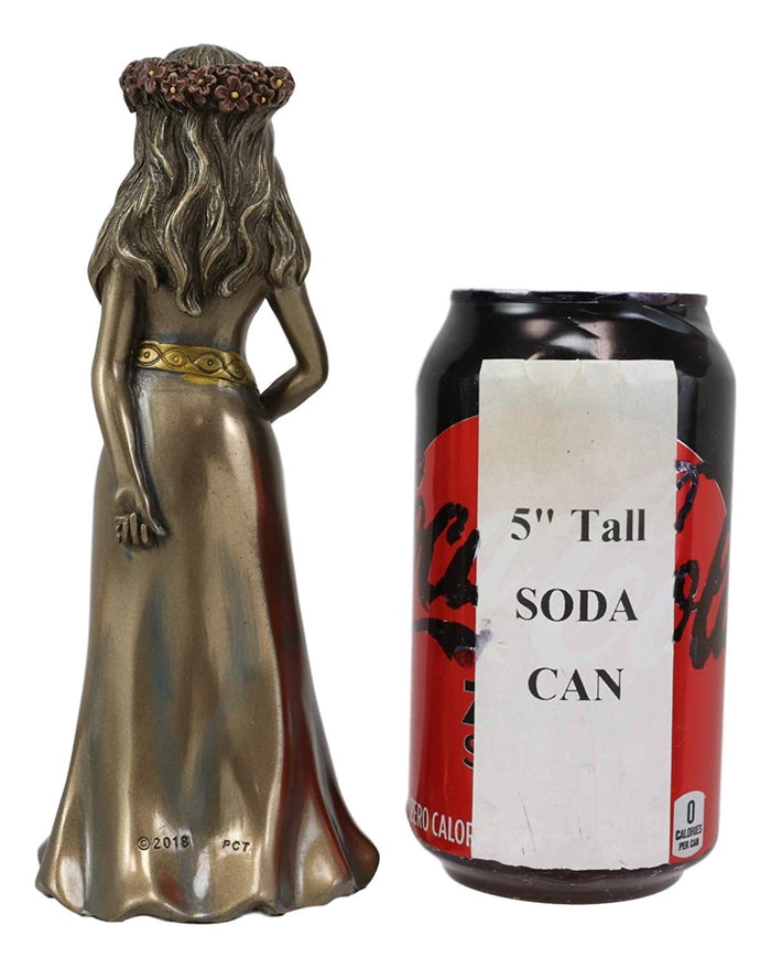 Ebros Gift Ebros Celtic Sacred Lunar Cycle Triple Goddess Statue (Maiden) 6.5" Height
