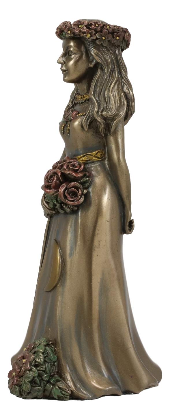 Ebros Gift Ebros Celtic Sacred Lunar Cycle Triple Goddess Statue (Maiden) 6.5" Height