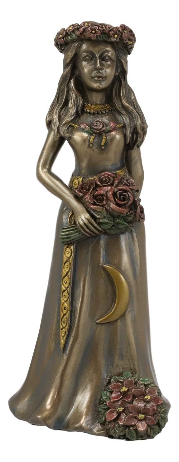 Ebros Gift Ebros Celtic Sacred Lunar Cycle Triple Goddess Statue (Maiden) 6.5" Height