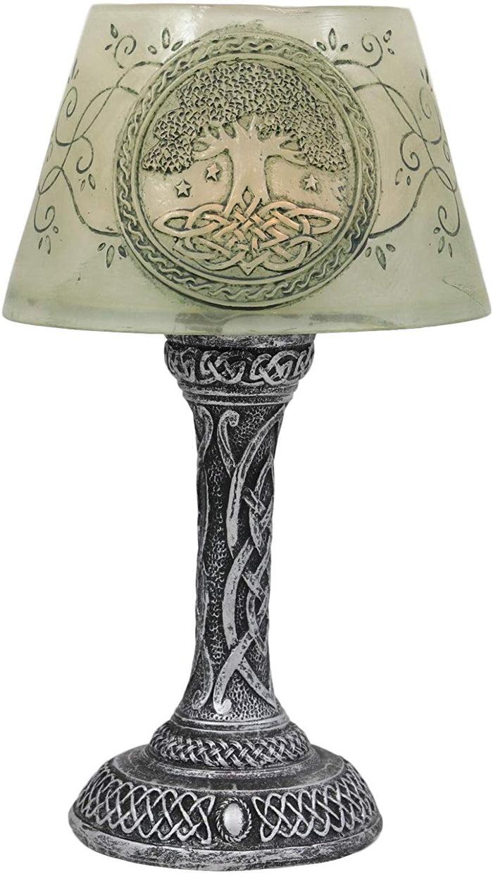 Ebros Gift Ebros Celtic Sacred Tree Of Life Mini LED Night Light Figurine 7"H Table Courtesy Lamp