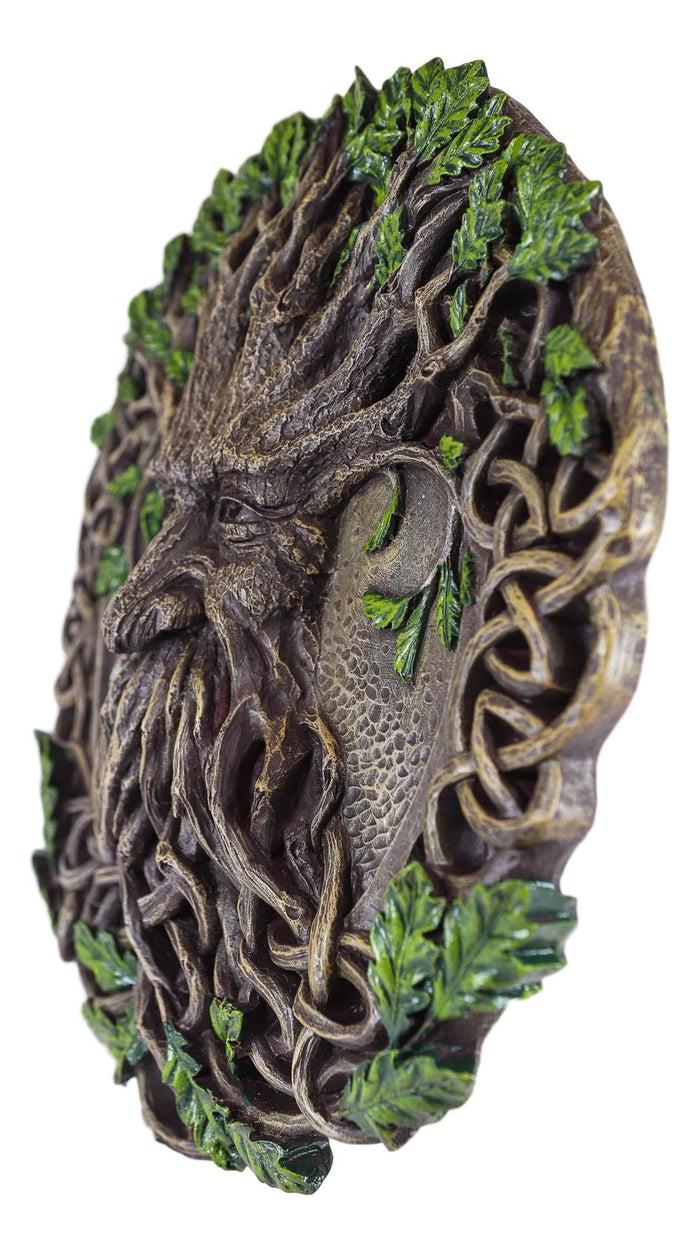 Ebros Gift Ebros Celtic Tree Of Life Oak Tree Spirit Ent Greenman God Wall Decor Plaque 12"D