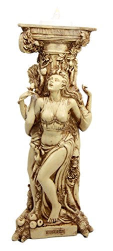 Ebros Gift Ebros Celtic Triple Goddess Maiden Mother & Crone Wiccan Pagan Candle Holder Figurine