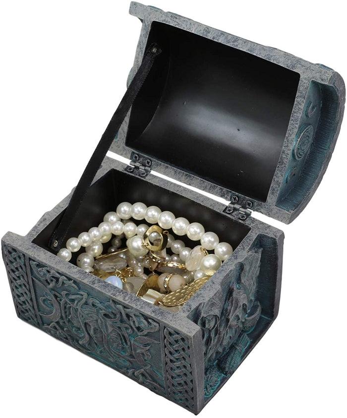 Ebros Gift Ebros Celtic Triple Goddess Mother Maiden Crone Decorative Jewelry Box 4.75"W