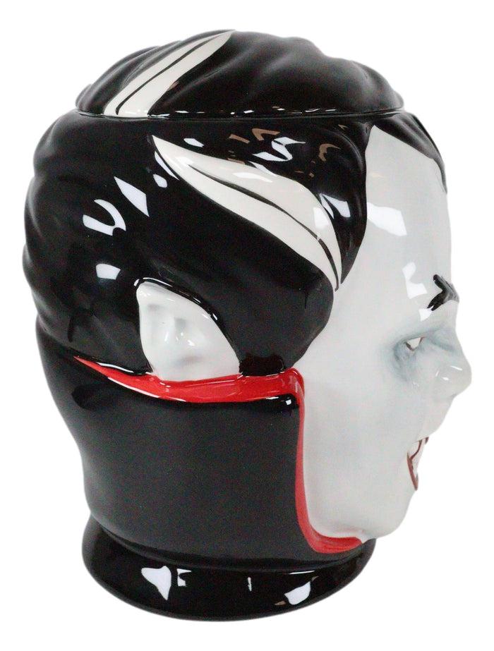 Ebros Gift Ebros Ceramic Count Dracula Vampire Cookie Jar Decorative Figurine 7.75" Tall