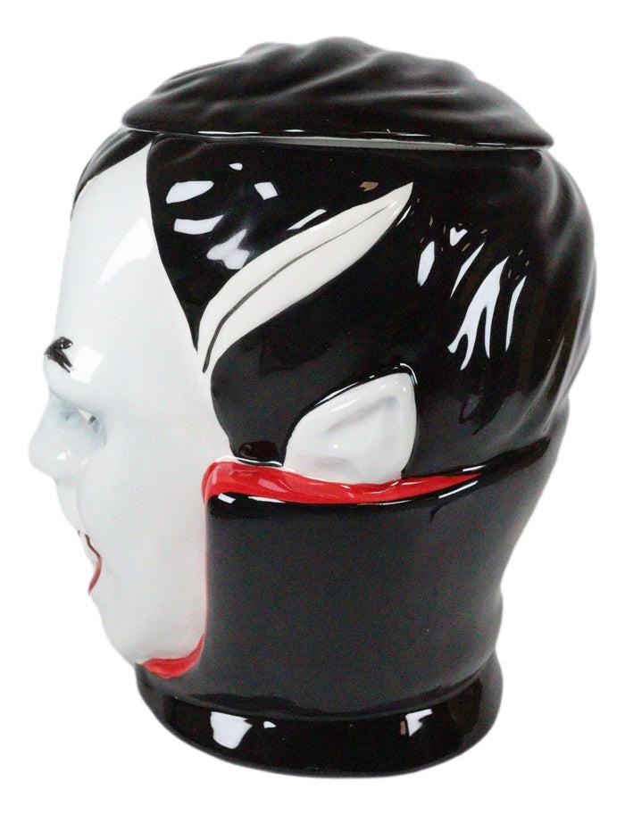 Ebros Gift Ebros Ceramic Count Dracula Vampire Cookie Jar Decorative Figurine 7.75" Tall