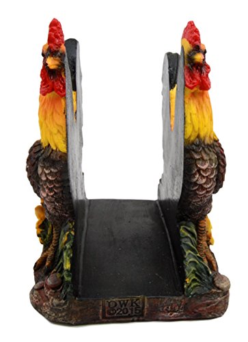 Ebros Gift Ebros Chicken Farm Morning Crow Rooster Dinner Napkin Holder Figurine 6" Tall