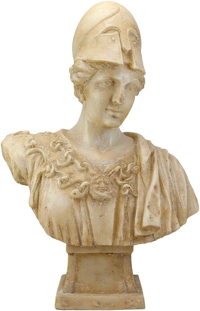 ebros gift Ebros Classical Ancient Greek Goddess Athena of Velletri Pallas Bust Statue 20"H