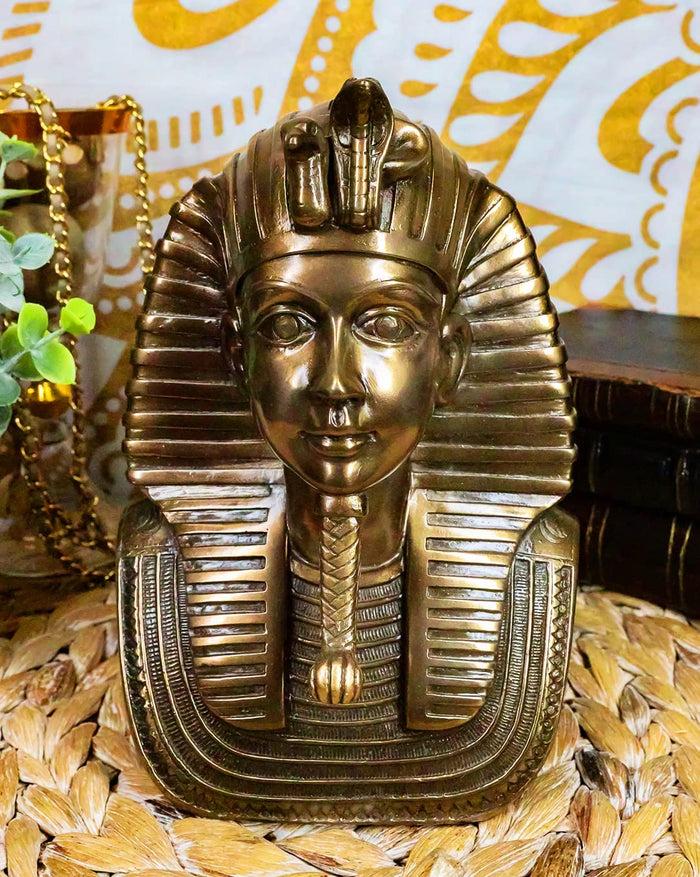 Ebros Gift Ebros Cobra And Vulture Mask Of Pharaoh Egyptian King Tut Bust Model Statue