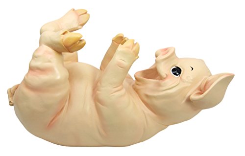 Ebros Gift Ebros Comical Pork Chops Pig Wine Holder Figurine Sculpture Kitchen Hosting Organizing Decor