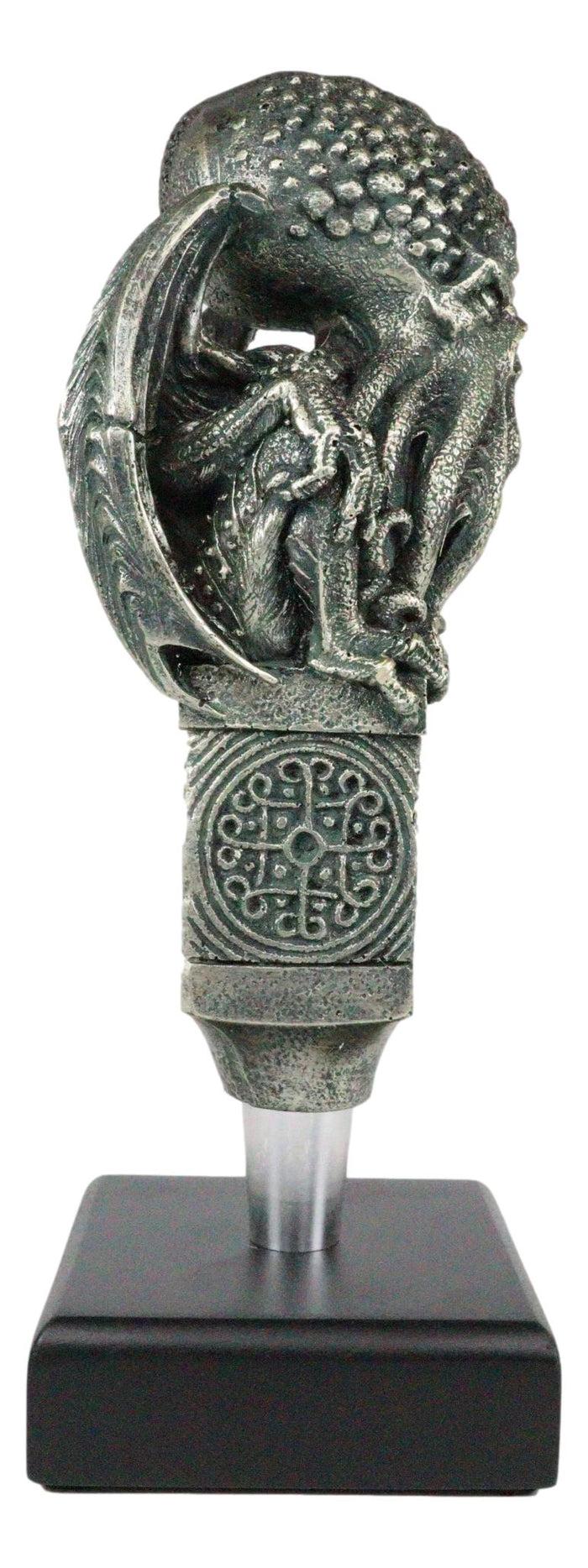 Ebros Gift Ebros Cosmic God Cthulhu Kraken Octopus Novelty Beer Tap Handle Figurine With Base