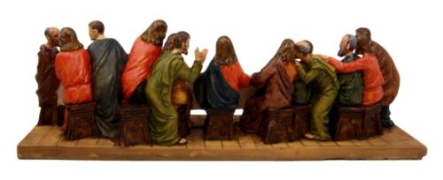 Ebros Gift Ebros Da Vinci The Last Supper Of Jesus And Disciples Holy Communion Figurine 12.25"L