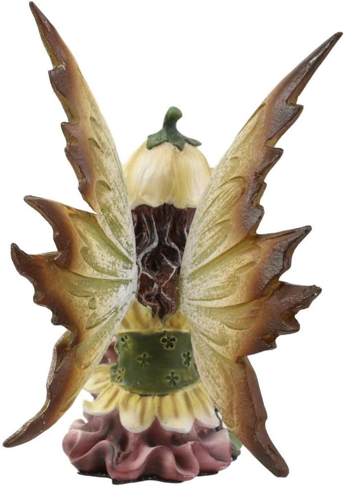 Ebros Gift Ebros Daffodil Sunflower Fairy Garden Figurine 4.25" Tall Fantasy Collectibles
